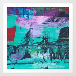 Fir Forest Art Print