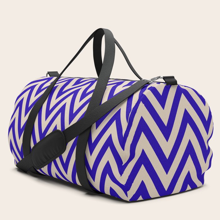 Chevron duffle bag store
