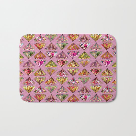 These Diamonds Are Forever Bath Mat