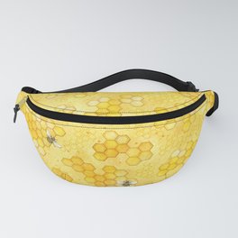 Meant to Bee - Honey Bees Pattern Fanny Pack
