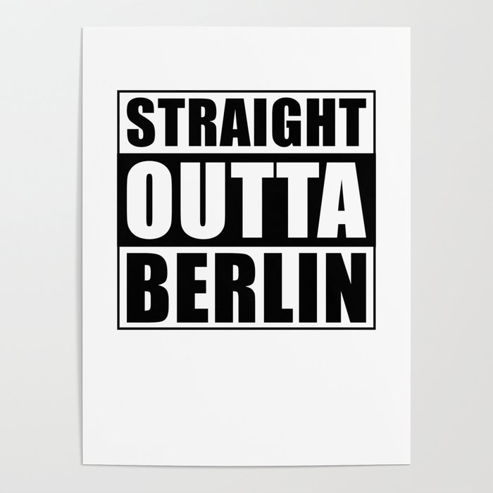 Straight Outta Berlin Poster