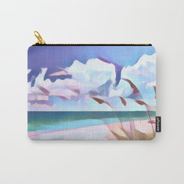Caribbean Dunes | Abstract Digital Painting | Turks and Caicos islands Carry-All Pouch