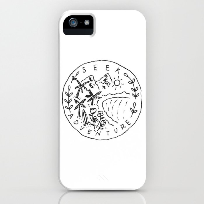 seek adventure iphone case