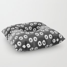 susuwatari pattern Floor Pillow