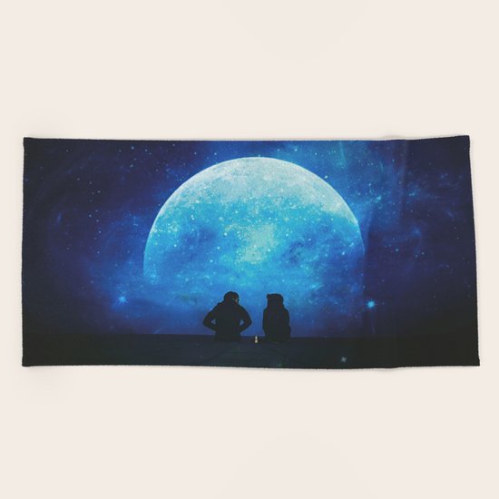 The Conversation Beach Towel