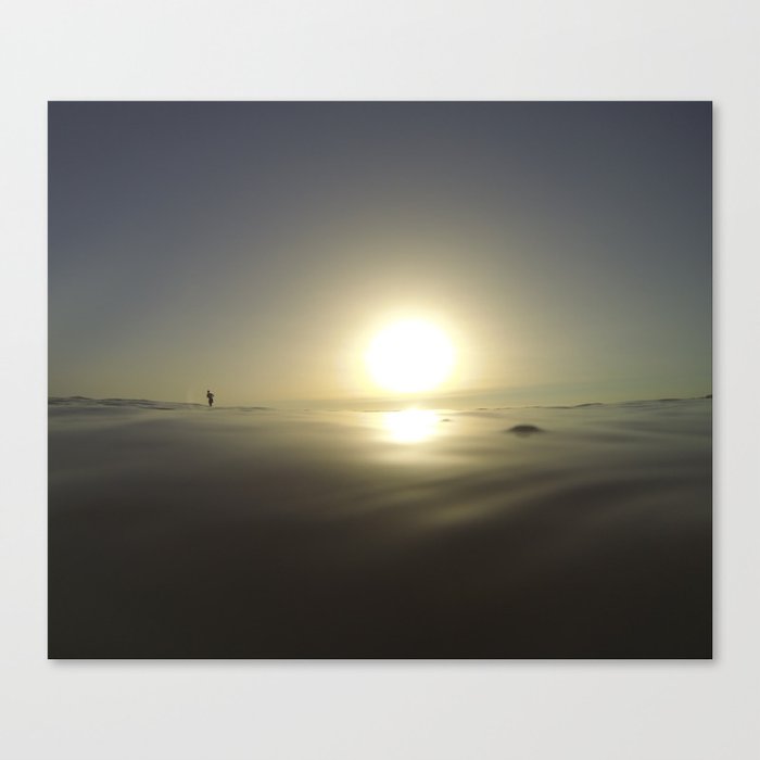 Sea // Sun Canvas Print