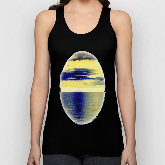 Sunset at Sea 01 Unisex Tank Top