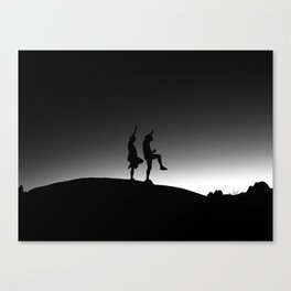 The Playful Couple Canvas Print