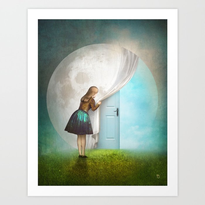 Discover the motif SECRET ENTRANCE by Christian Schloe as a print at TOPPOSTER
