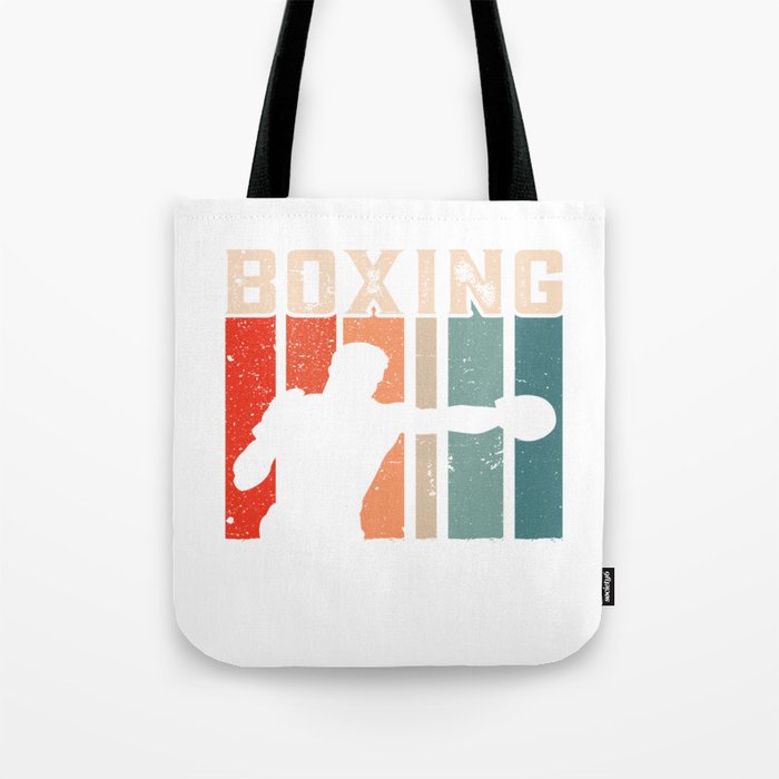 Boxing Vintage Retro Tote Bag