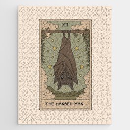 The Hanged Man - Bat Tarot Jigsaw Puzzle