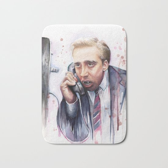 Nicolas Cage Vampire Meme Bath Mat