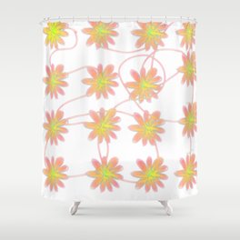 Daisy chained 3 Shower Curtain