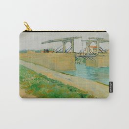 Vincent van Gogh , Langlois Bridge at Arles Carry-All Pouch