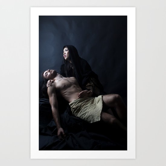 Pieta Art Print