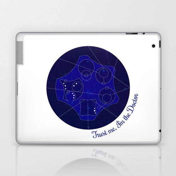 Trust Me, I'm The Doctor (Text) - Doctor Who Laptop & iPad Skin