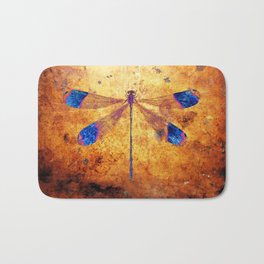 Dragonfly in Amber Badematte