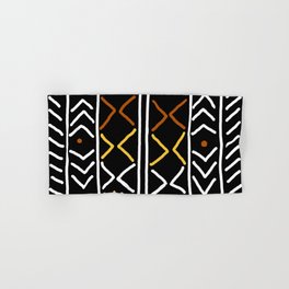 Abstract African Mudcloth Hand & Bath Towel