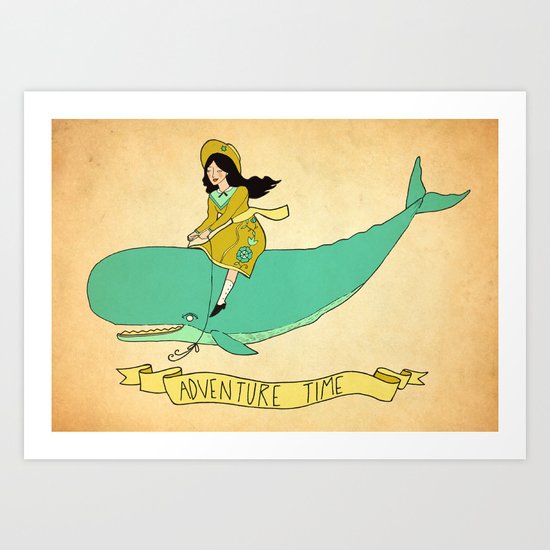 Adventure Time Art Print
