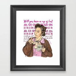 Mrs. Doyle from Father Ted tv series Framed Art Print