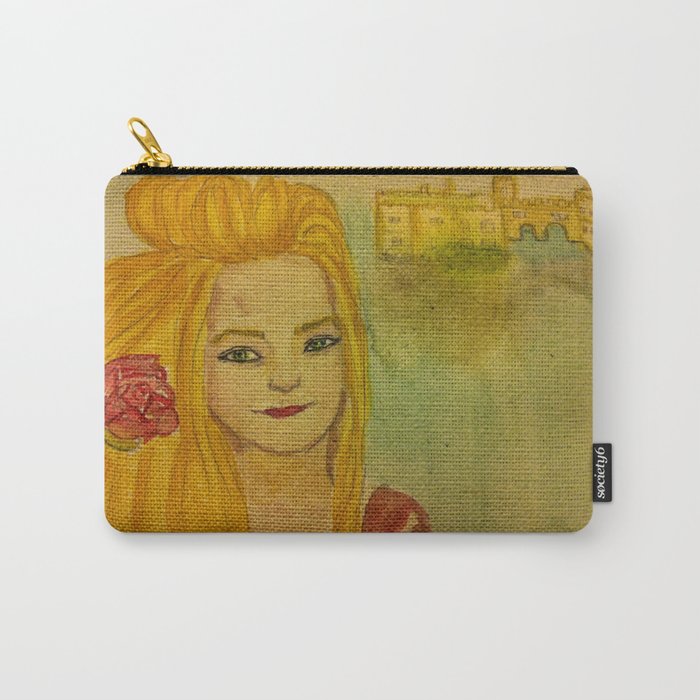 rose castle girl Carry-All Pouch