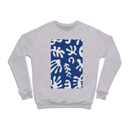 Henri Matisse Organic Cut Out Leaf Shape Pattern Crewneck Sweatshirt