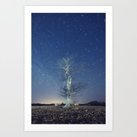 Whirling Overhead Art Print