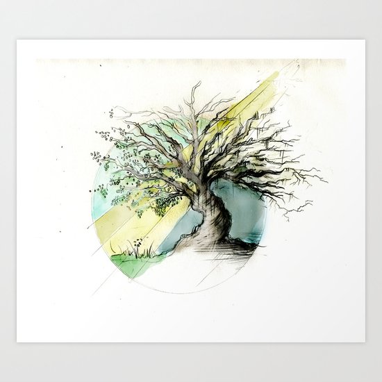 Light Art Print