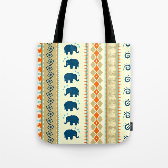 Ethnic Pattern Tote Bag
