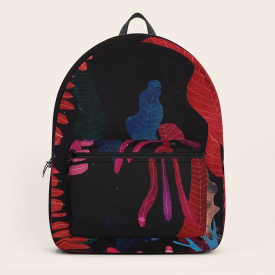 red nature Backpack