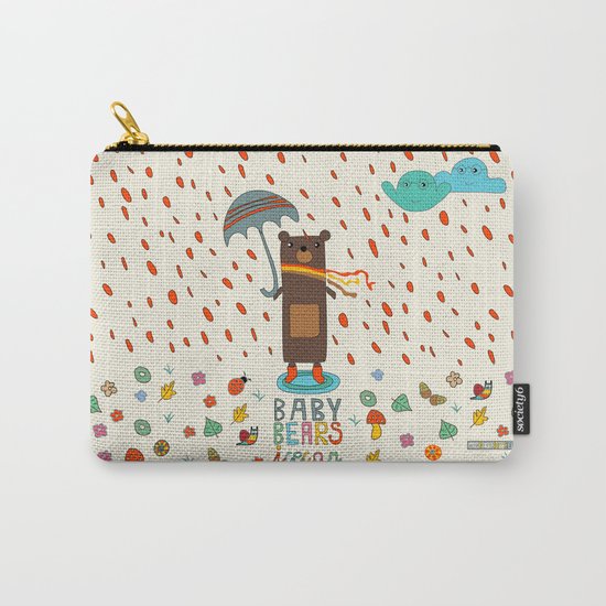Baby Bears Icecar Carry-All Pouch