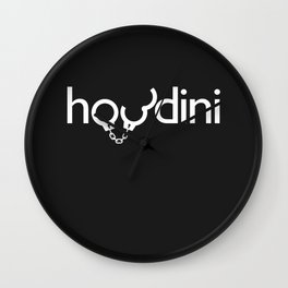 Harry Houdini Wall Clock
