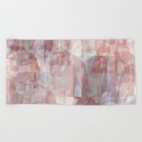 Collage Beach Towel