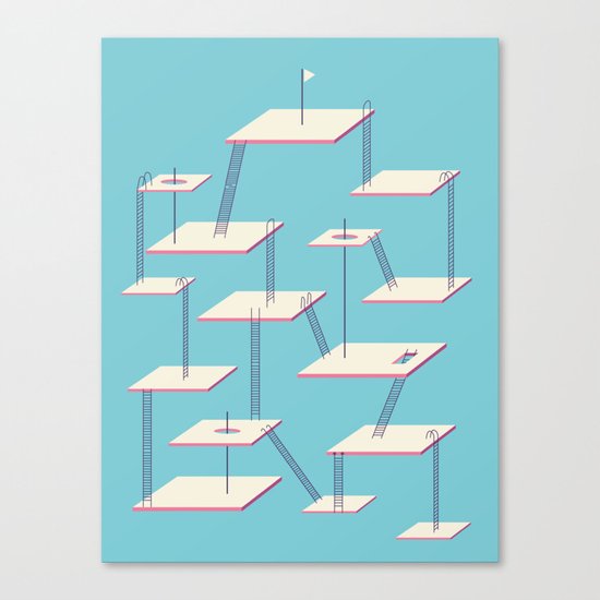 STAGNATION Canvas Print