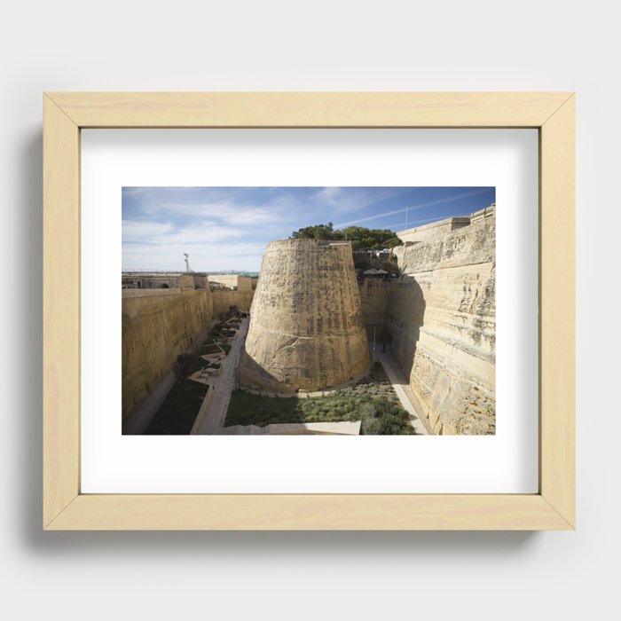 Valletta, Malta Recessed Framed Print
