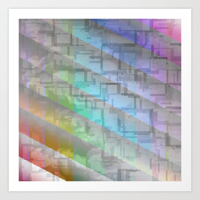Rainbow Renegade Art Print