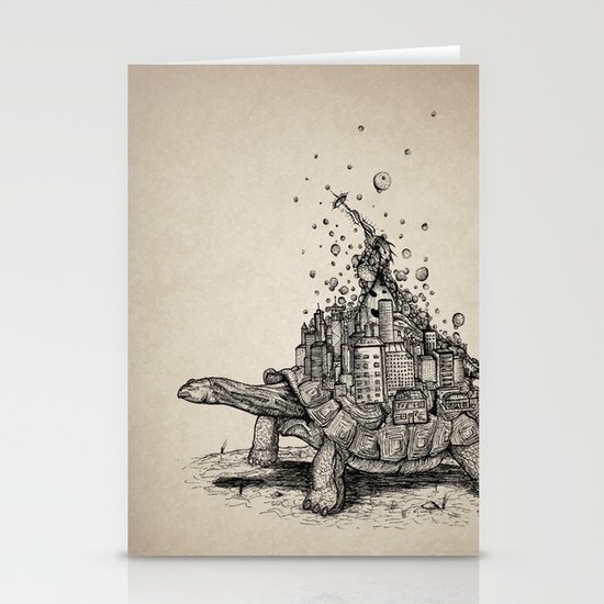 Tortoise Town Stationery Cards