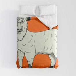 Baaa Orange Comforter