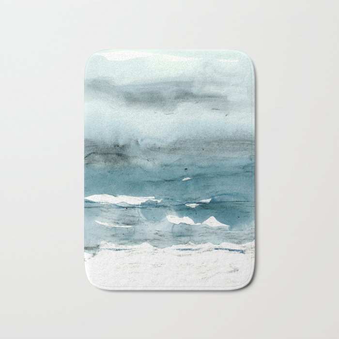 dissolving blues Bath Mat