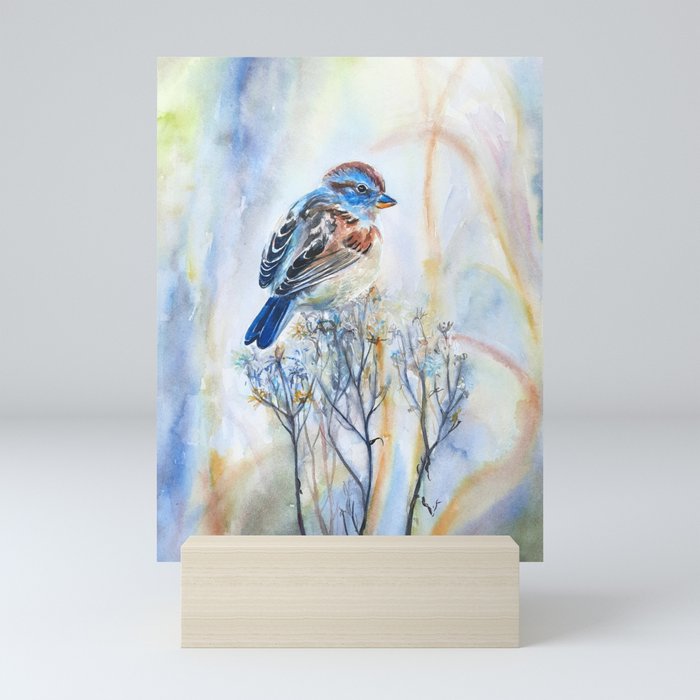 Olga- Bird Mini Art Print