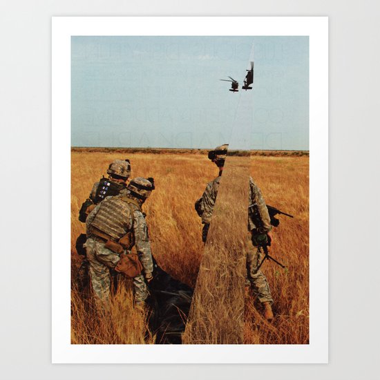 It's a Transient Light, as All Exploding Things Are Art Print