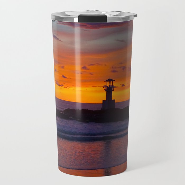 Lighthouse reflections Travel Mug