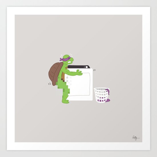 Donatello Does Machines Art Print