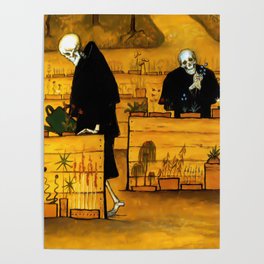 Hugo Simberg - The Garden of Death - 1896 Artwork for Wall Art, Prints, Posters, Tshirts, Men, Women, Kids Poster