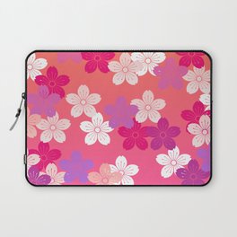 Japanese Ombre sakura pattern 002 Laptop Sleeve