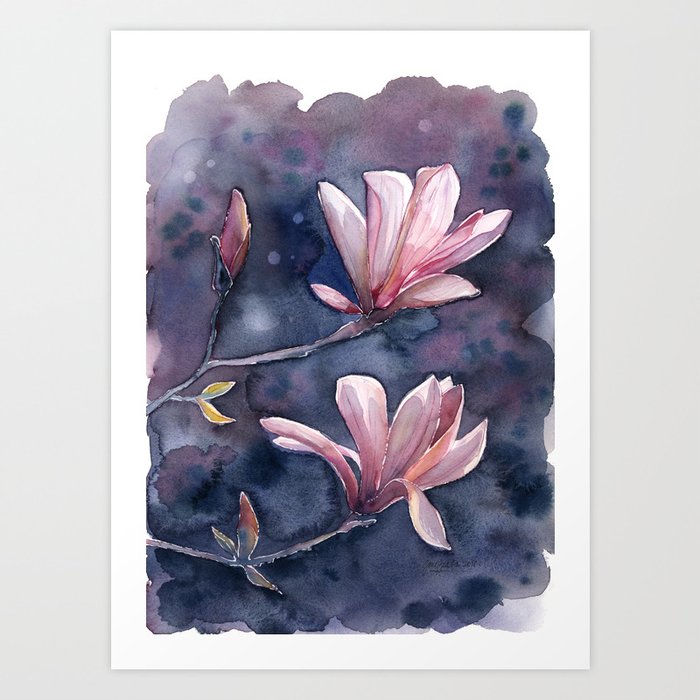 Winter Magnolia Watercolor Artwork Art Print By Jane Beata Society6 White magnolia theodor decker paintings prints flowers magnolia painting stock illustrations 1 166 magnolia painting white magnolia silver leaf painting 16x16 inches allison lyon art winter magnolia watercolor artwork art print by jane beata