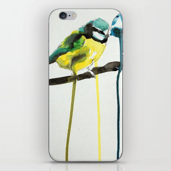 Blue Tit iPhone Skin