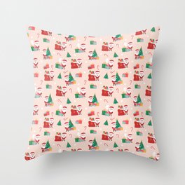 Santa is coming to town! Throw Pillow