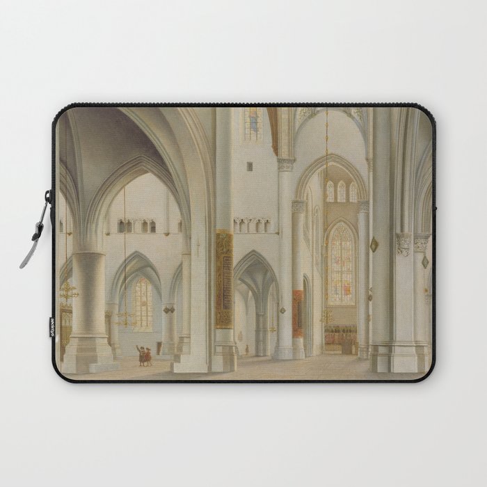 The Interior of Saint Bavo, Haarlem Laptop Sleeve