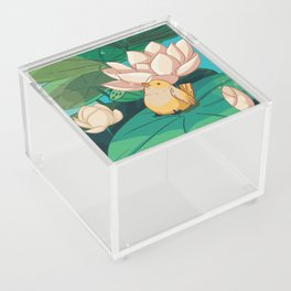 Nelumbo nucifera Lotus flower Acrylic Box